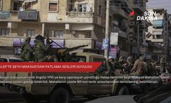 Halep’te Şeyh Maksud’dan patlama sesleri duyuldu