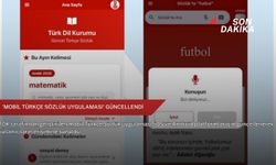 'Mobil Türkçe Sözlük Uygulaması' güncellendi