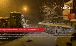 Büyükşehir'den karla mücadelede tam mesai