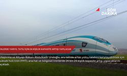 Trenlerde yarıyıl tatili için 24 kişilik kapasite artışı yapılacak