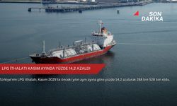 LPG ithalatı Kasım ayında yüzde 14,2 azaldı