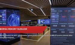 Borsa rekor tazeledi