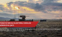 Türkiye'nin ilk elektrikli zırhlısı görücüye çıktı