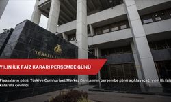Yılın ilk faiz kararı perşembe günü