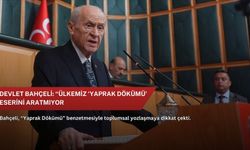 Devlet Bahçeli: “Ülkemiz ‘Yaprak Dökümü’ eserini aratmıyor.