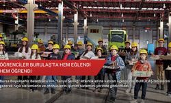 Öğrenciler BURULAŞ’ta hem eğlendi hem öğrendi