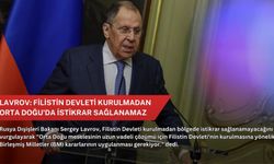 Lavrov: Filistin Devleti kurulmadan Orta Doğu'da istikrar sağlanamaz