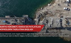 Suriye hükümeti, Rakka’da patlatılan köprülerin tadilatına başladı