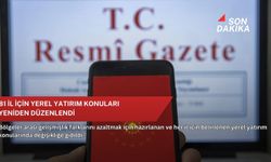 81 il için yerel yatırım konuları yeniden düzenlendi