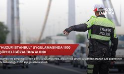 "Huzur İstanbul" uygulamasında 1100 şüpheli gözaltına alındı