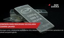 Gümüşün onsu rekorunu 103 doların üzerine çıkardı
