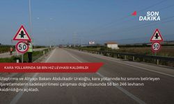 Kara yollarında 58 bin hız levhası kaldırıldı