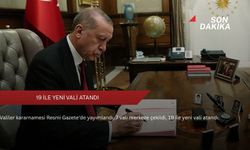 19 ile yeni vali atandı