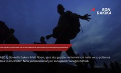 ABD, yasa dışı geçişleri önlemek için su yollarına 804 kilometreden fazla bariyer konuşlandıracak