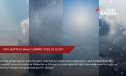 Yeni haftada hava durumu nasıl olacak?
