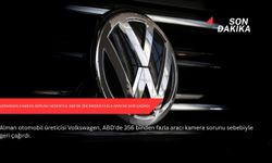 Volkswagen, kamera sorunu nedeniyle ABD'de 356 binden fazla aracını geri çağırdı