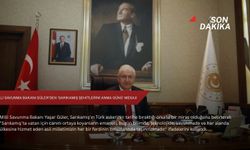 Milli Savunma Bakanı Güler'den 'Sarıkamış Şehitlerini Anma Günü' mesajı