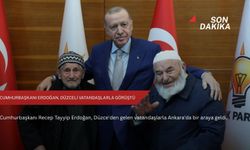 Cumhurbaşkanı Erdoğan, Düzceli vatandaşlarla görüştü