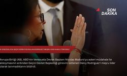 AB: Venezuela'da Geçici görevi devralan Rodriguez'i meşru lider kabul etmiyoruz