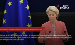 Von der Leyen: Avrupa, Suriye'nin toparlanması ve yeniden inşası için elinden geleni yapacak