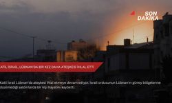 Katil İsrail, Lübnan'da bir kez daha ateşkesi ihlal etti