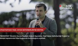 Bayraktar'dan Yeşil Vatan Seferberliği'ne destek