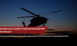 Japonya'da 3 kişiyi taşıyan helikopter kayboldu