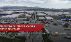 Serbest bölgelerde ihracat 12,4 milyar doları aştı