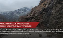 Ani kar erimeleri Karadeniz'de taşkın ve heyelanları tetikliyor