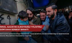 İsrail, Gazze'de alıkoyduğu 7 Filistinli esiri daha serbest bıraktı
