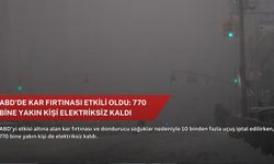 ABD'de kar fırtınası etkili oldu: 770 bine yakın kişi elektriksiz kaldı