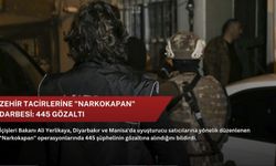 Zehir tacirlerine "Narkokapan" darbesi: 445 gözaltı