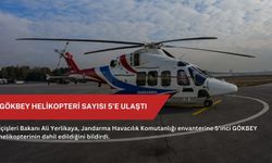 GÖKBEY helikopteri sayısı 5’e ulaştı
