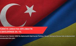 Türkiye-Ukrayna diplomatik ilişkilerinde 34. yıl