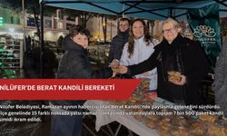 Nilüfer’de Berat Kandili bereketi
