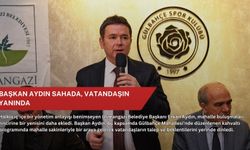 Başkan Aydın sahada, vatandaşın yanında