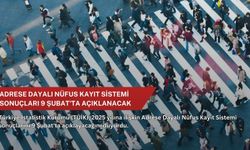 Adrese Dayalı Nüfus Kayıt Sistemi sonuçları 9 Şubat'ta açıklanacak