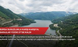 Bursa susuzlukla karşı karşıya: Barajlar yüzde 27’de kaldı