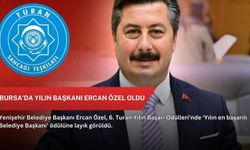 Bursa’da yılın başkanı Ercan Özel oldu