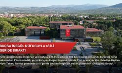 Bursa İnegöl nüfusuyla 18 ili geride bıraktı