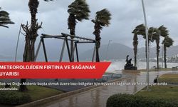 Meteorolojiden fırtına ve sağanak uyarısı