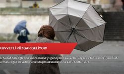 Kuvvetli rüzgar geliyor!