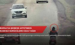 Bursa’da MOBESE affetmedi: Kasksız sürücülere ceza yağdı