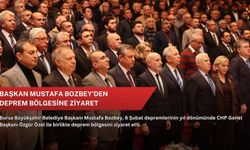 Başkan Mustafa Bozbey'den deprem bölgesine ziyaret