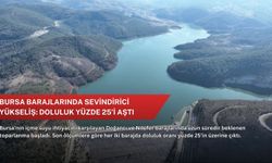 Bursa barajlarında sevindirici yükseliş: Doluluk yüzde 25’i aştı