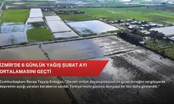 İzmir'de 6 günlük yağış şubat ayı ortalamasını geçti