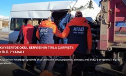 Kayseri'de okul servisinin tırla çarpıştı: 1 ölü, 7 yaralı