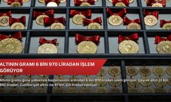 Altının gramı 6 bin 970 liradan işlem görüyor