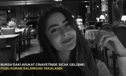 Bursa'daki avukat cinayetinde sıcak gelişme: Pusu kuran saldırgan yakalandı