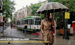 Bursa için "Sarı" alarm: Meteoroloji'den o saat için kritik uyarı